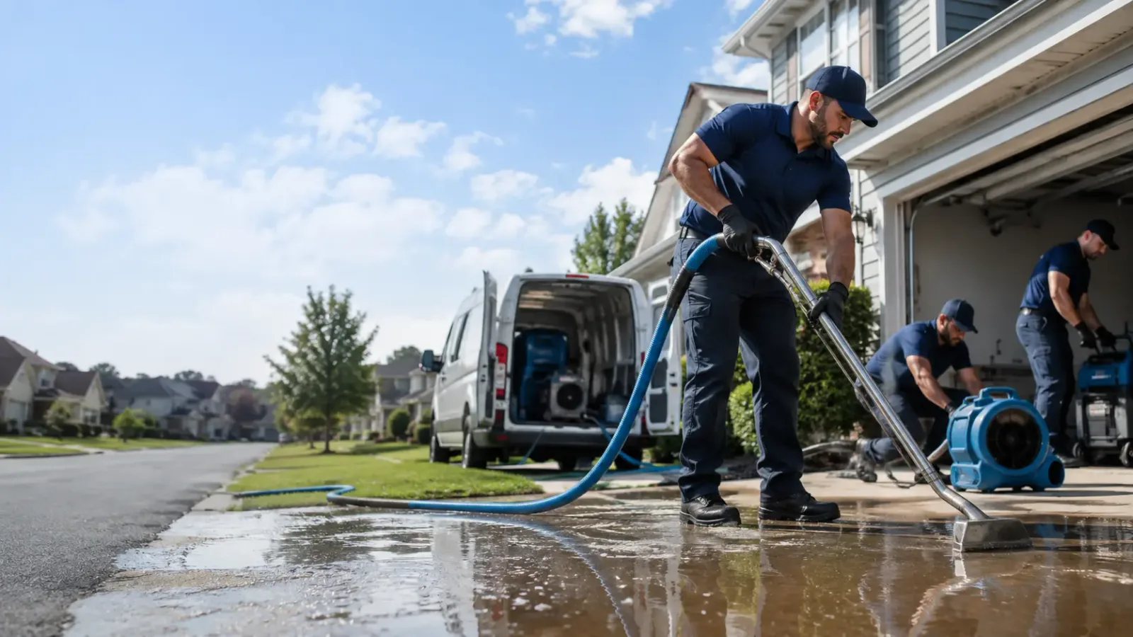 Flood Damage Restoration in Ashley, ND